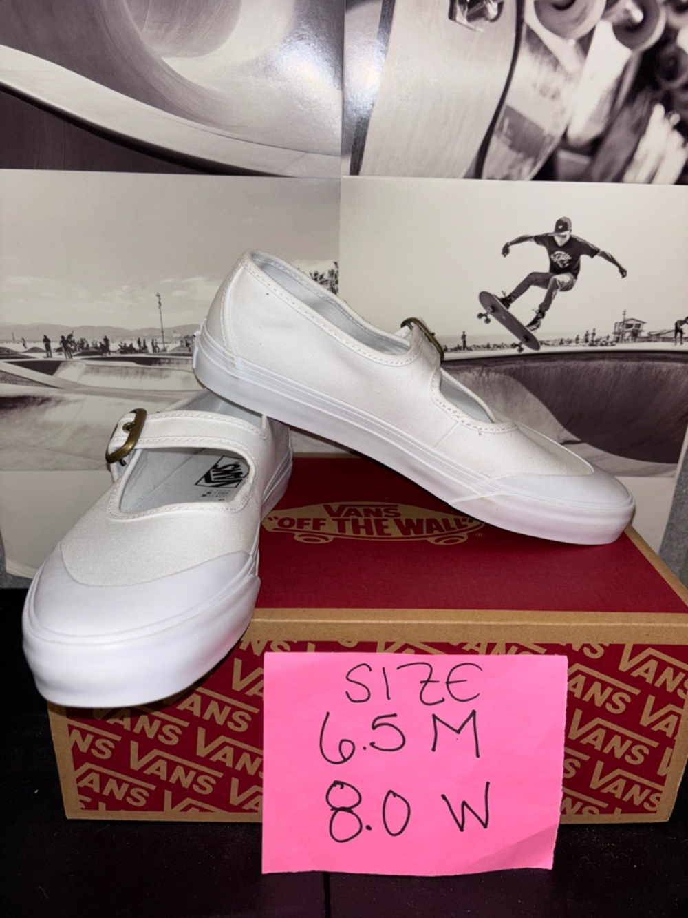 Vans Mary Jane sz 6.5 Men’s 8.0 Women’s